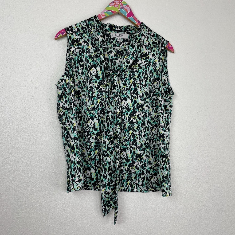 Kasper sleeveless blouse size PL // 12